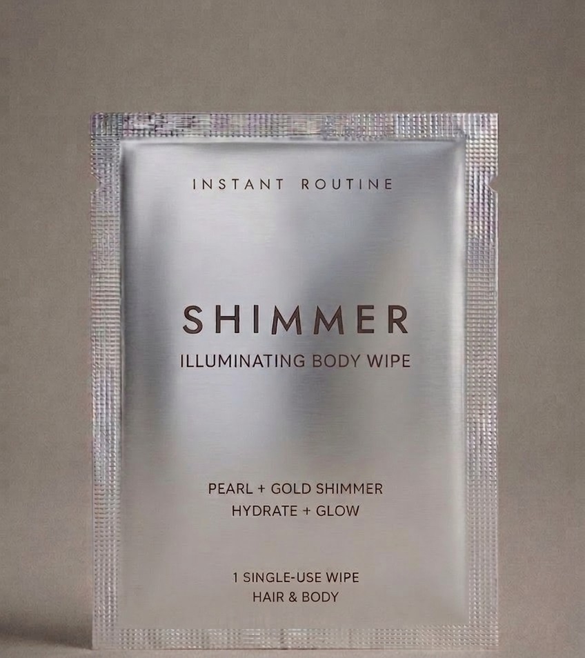Shimmer sachet